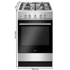 Kuchnia gazowa 57GGH4.23ZPF(Xx) * Amica Discount