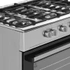 Kuchnia gazowo-elektryczna KWGE-K90A Cheff inox * Ravanson Online