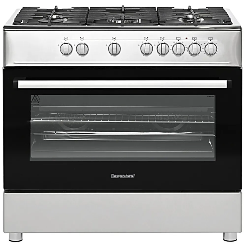 Kuchnia gazowo-elektryczna KWGE-K90A Cheff inox * Ravanson Online