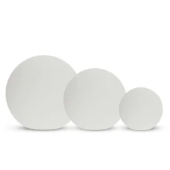 Kula Ogrodowa GLOBO biała 60 cm z żarówką RGB A60 10W i pilotem