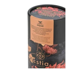 Kwiatowy kubek termiczny ze słomką 500 ml Midnight Blossom * Estia Hot