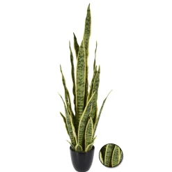 Kwiat sztuczny Sanseviera w donicy 92 cm * Progarden Hot