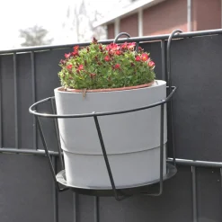 Kwietnik balkonowy geometryczny 18xh17cm