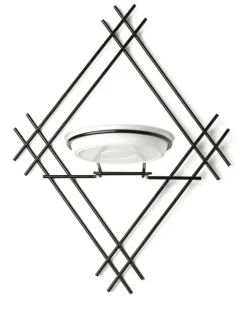 Kwietnik ścienny metalowy do zawieszenia 41 cm LOFT