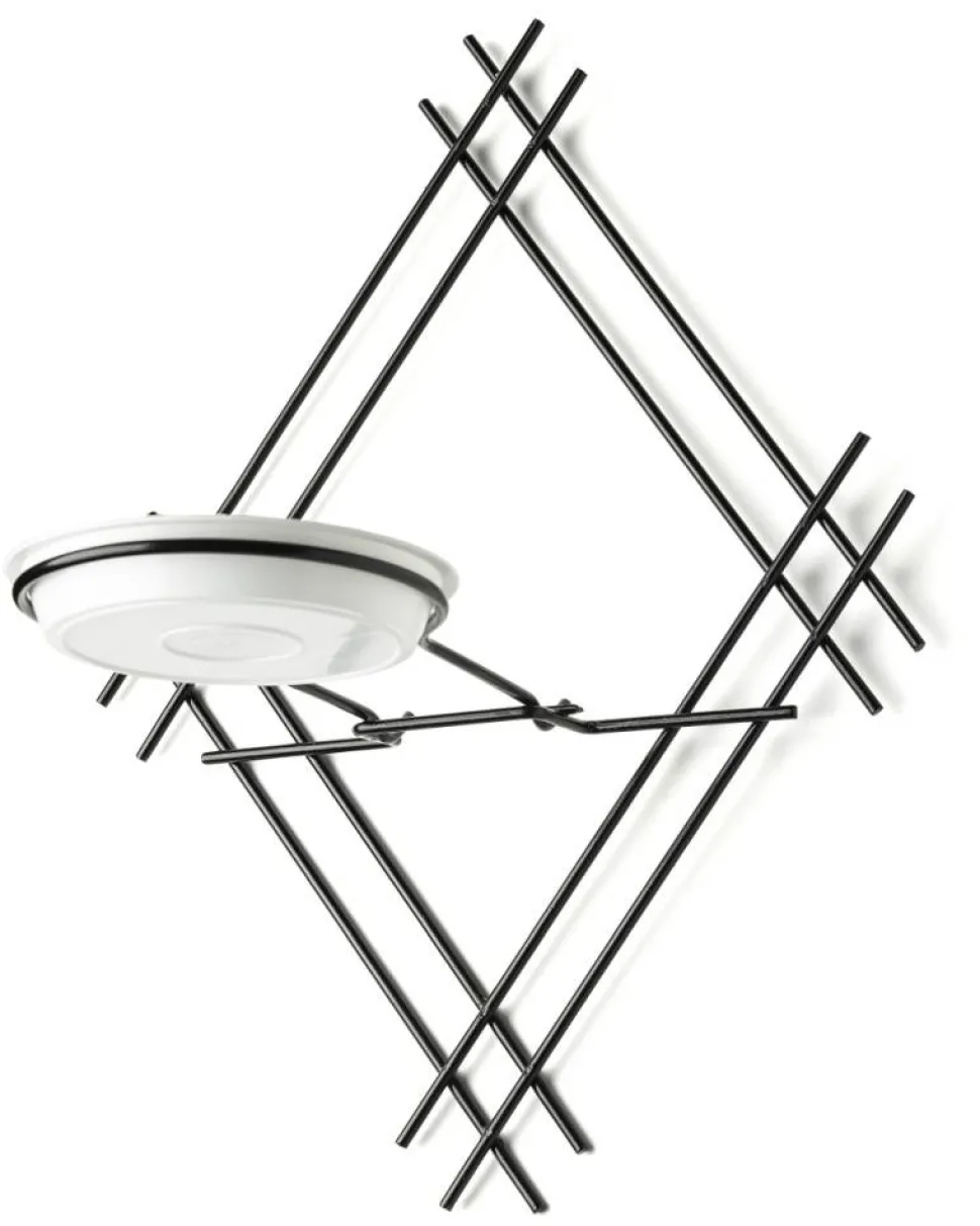 Kwietnik ścienny metalowy do zawieszenia 41 cm LOFT