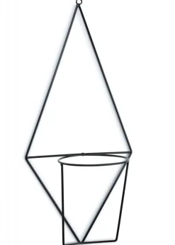Kwietnik ścienny wiszący pojedynczy LOFT 63 cm
