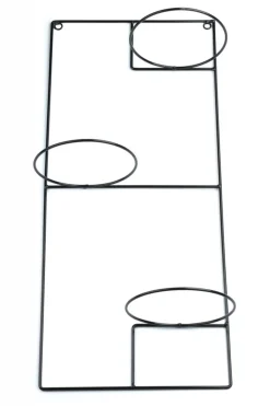 Kwietnik ścienny wiszący potrójny LOFT 71 cm