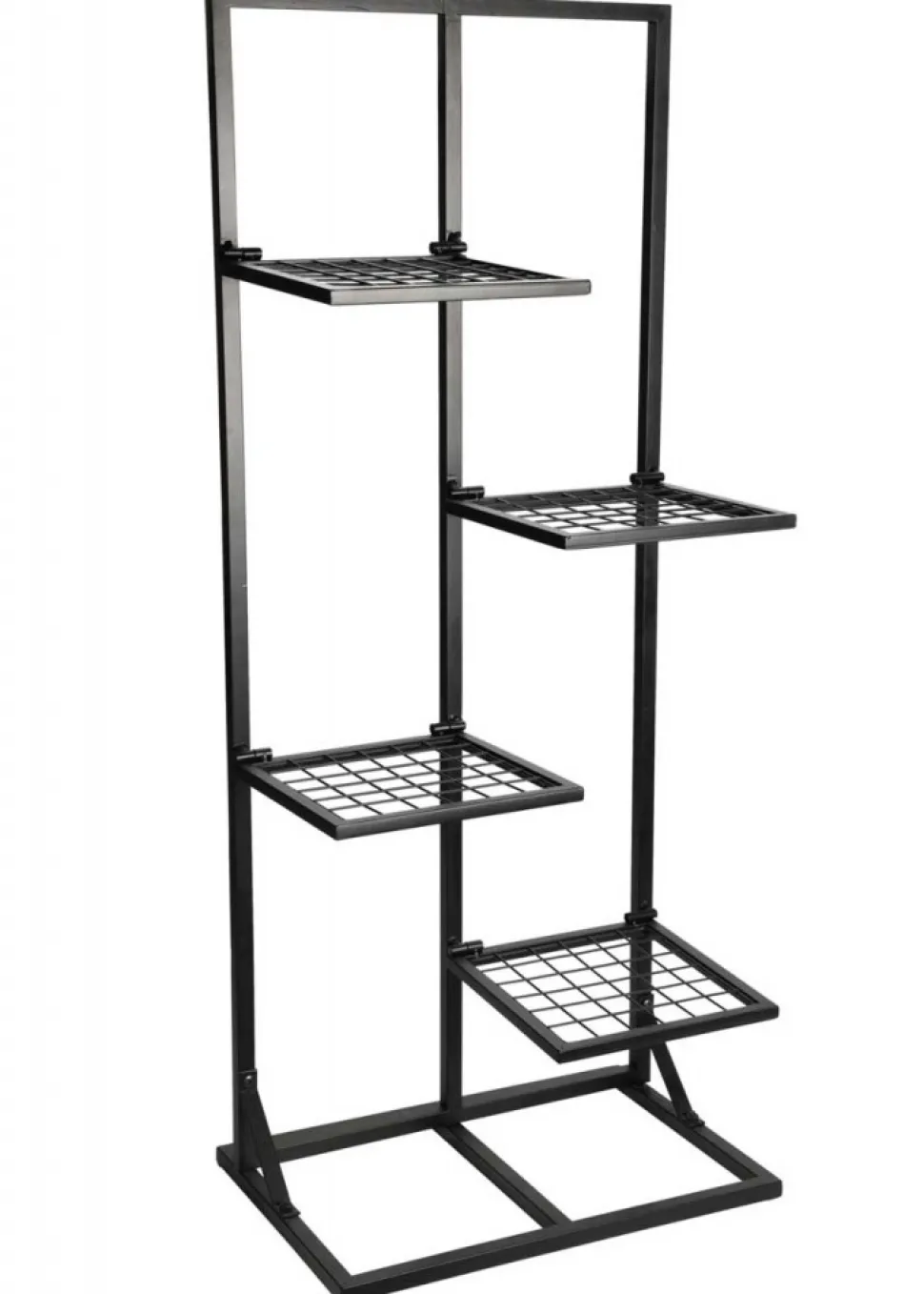 Kwietnik metalowy loft 4 poziomy