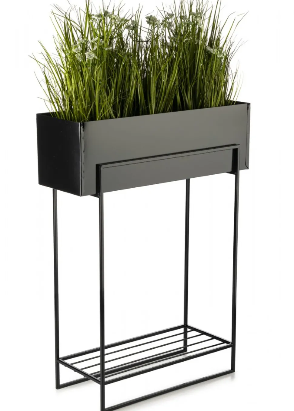 Kwietnik metalowy stojak na kwiaty 82 cm LOFT