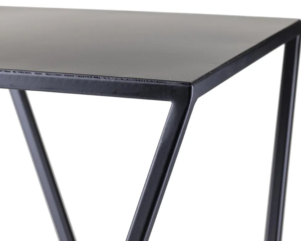 Kwietnik na rośliny stojący 70 cm czarny LOFT