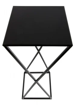 Kwietnik na rośliny stojący 70 cm czarny LOFT