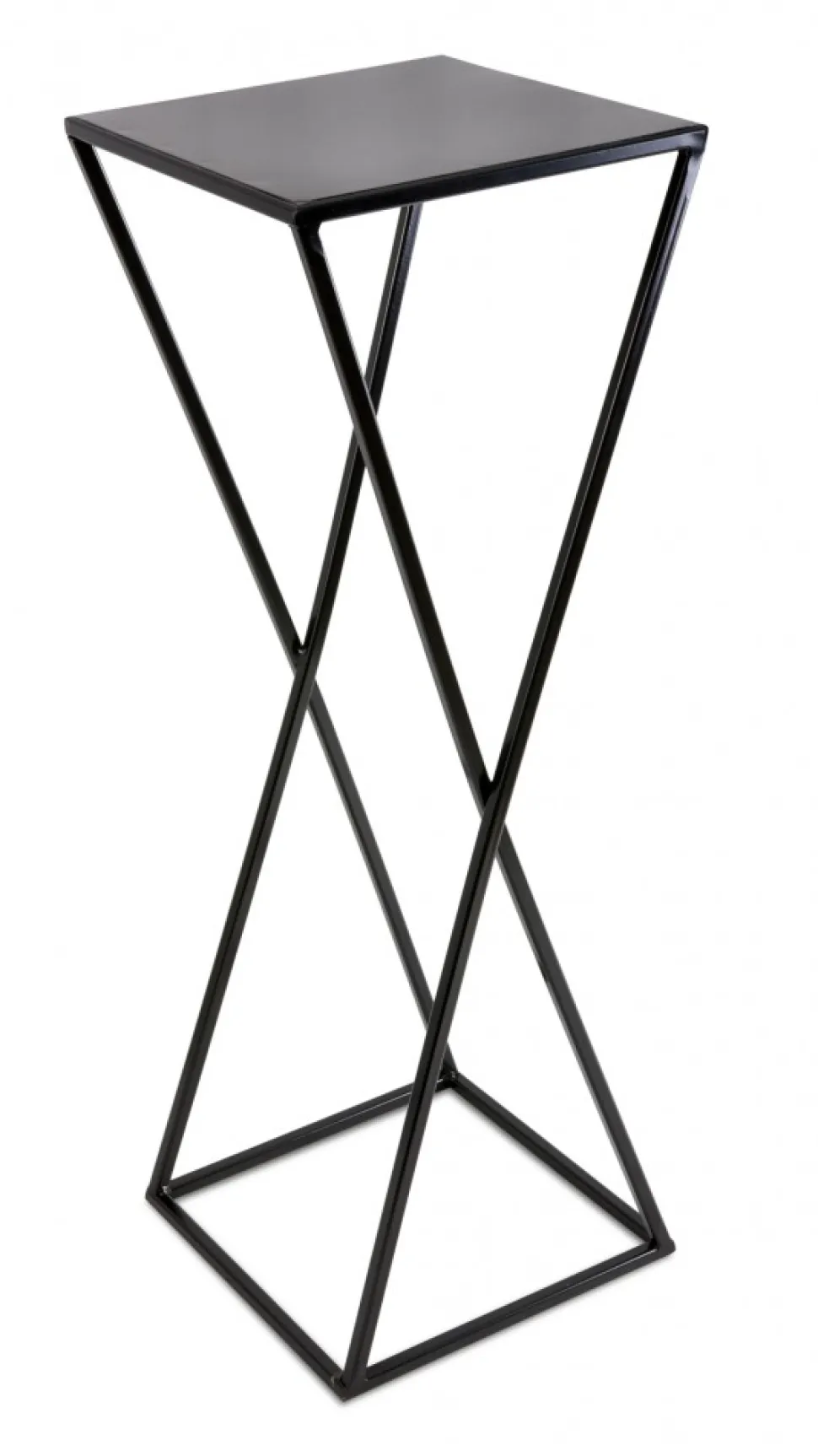 Kwietnik na rośliny stojący 70 cm czarny LOFT