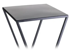 Kwietnik na rośliny stojący 70 cm czarny LOFT