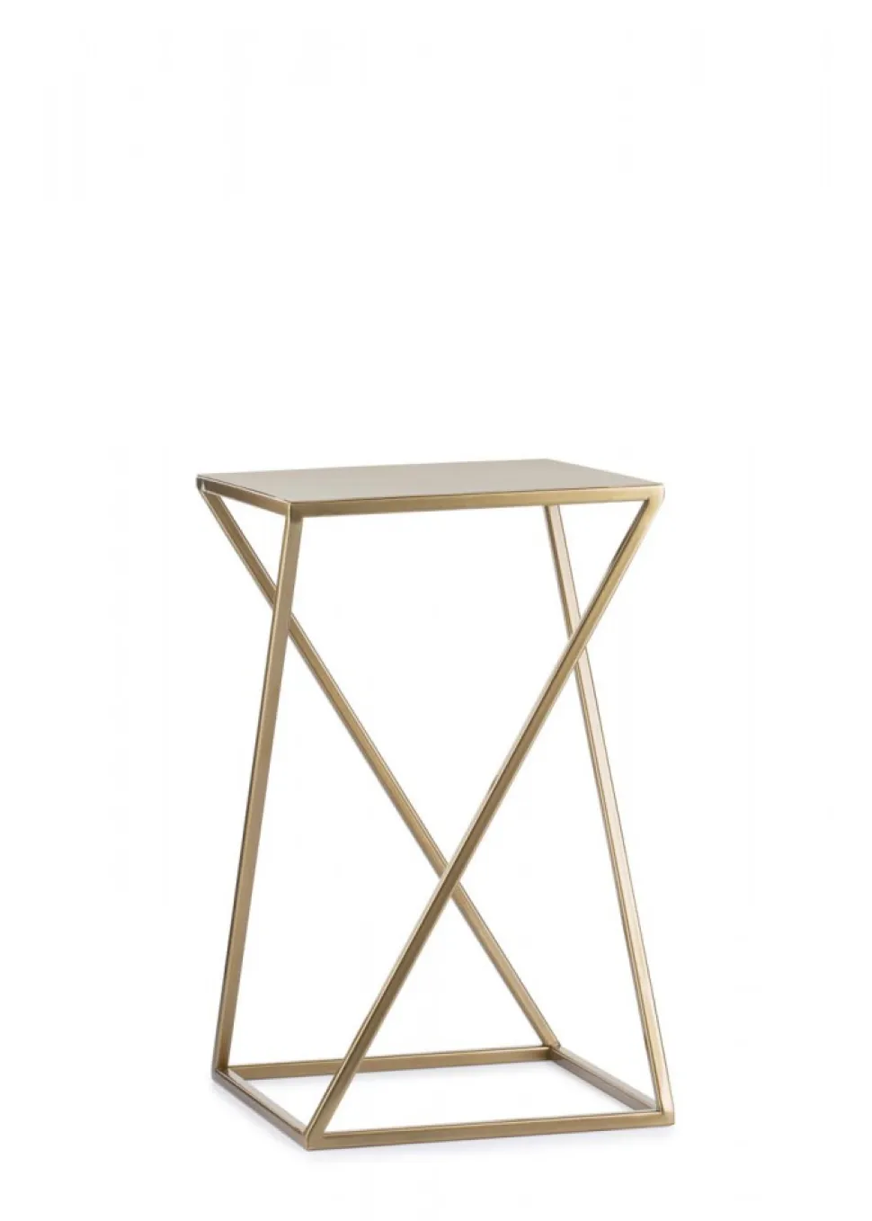 Kwietnik na rośliny stojący 40 cm złoty GLAM