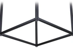 Kwietnik nowoczesny czarny 70 cm stojący