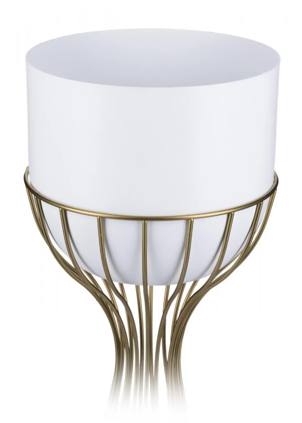 Kwietnik nowoczesny LOFT z osłonką 56 cm GLAM