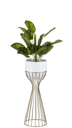 Kwietnik nowoczesny LOFT z osłonką 56 cm GLAM