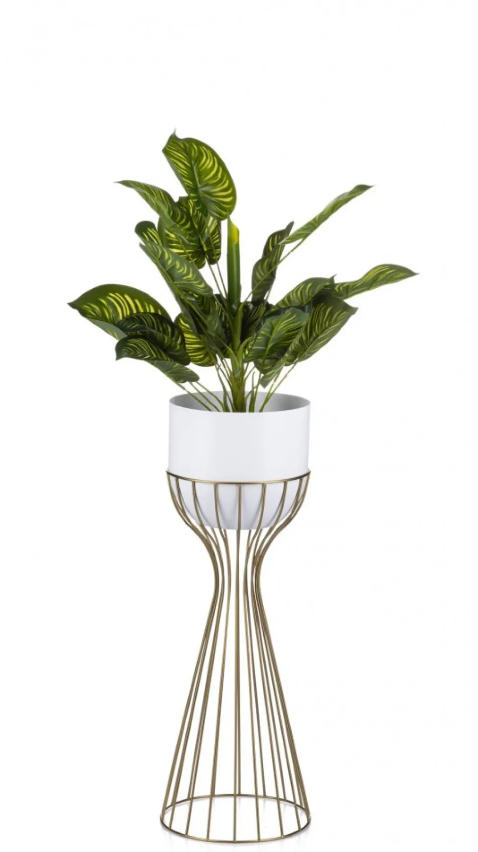 Kwietnik nowoczesny LOFT z osłonką 56 cm GLAM