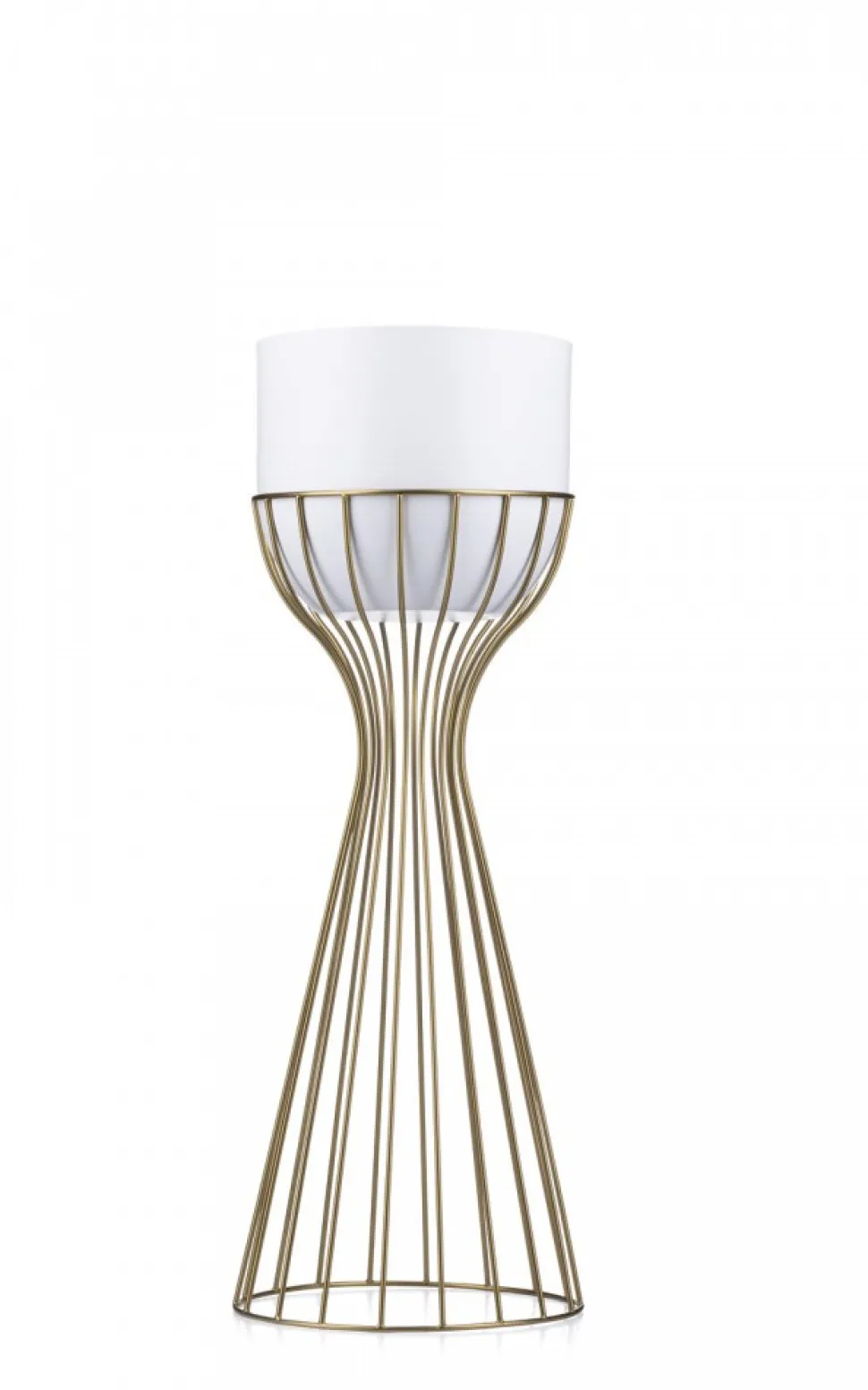 Kwietnik nowoczesny LOFT z osłonką 56 cm GLAM
