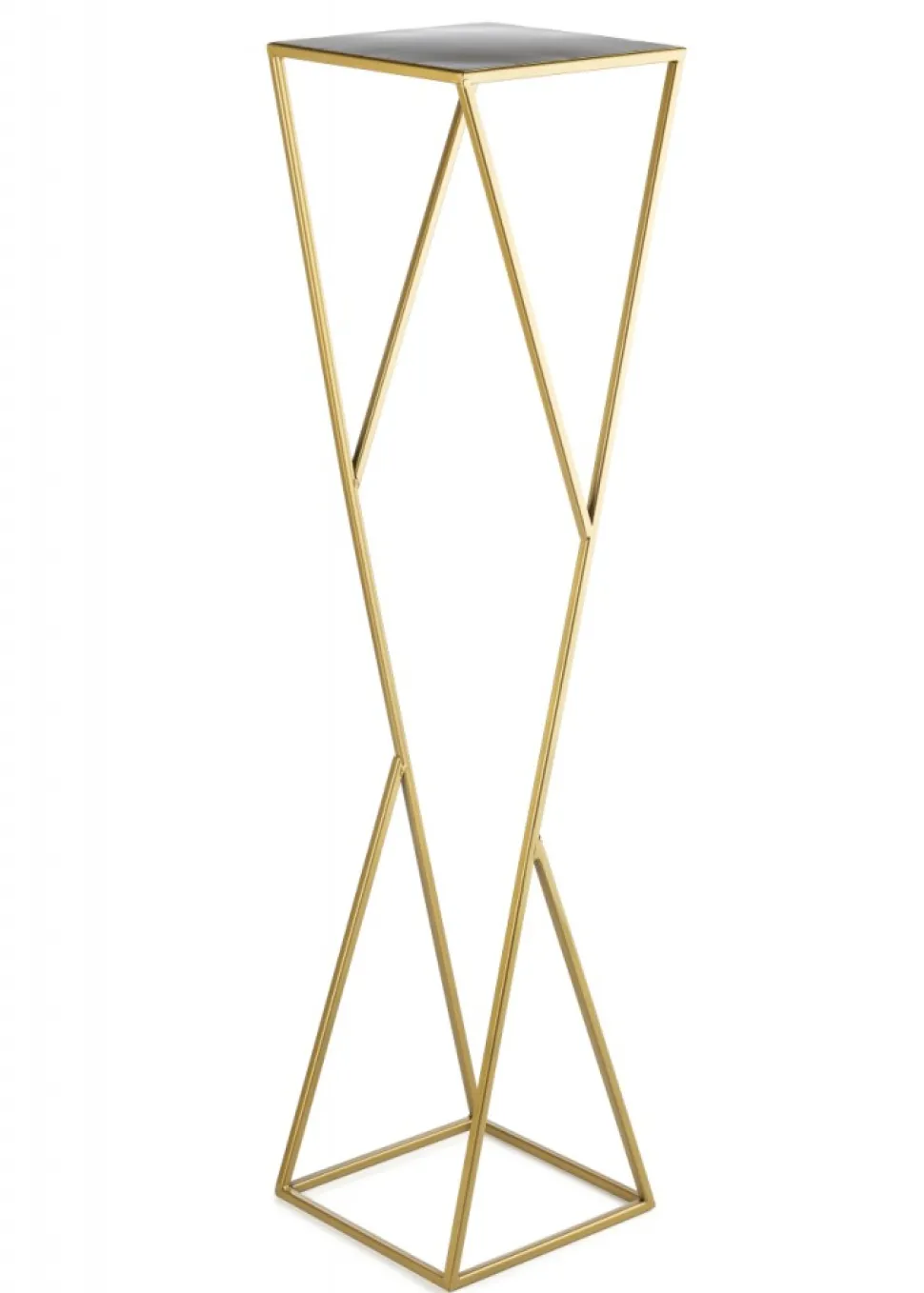 Kwietnik nowoczesny LOFT złoty 100 cm GLAMOUR
