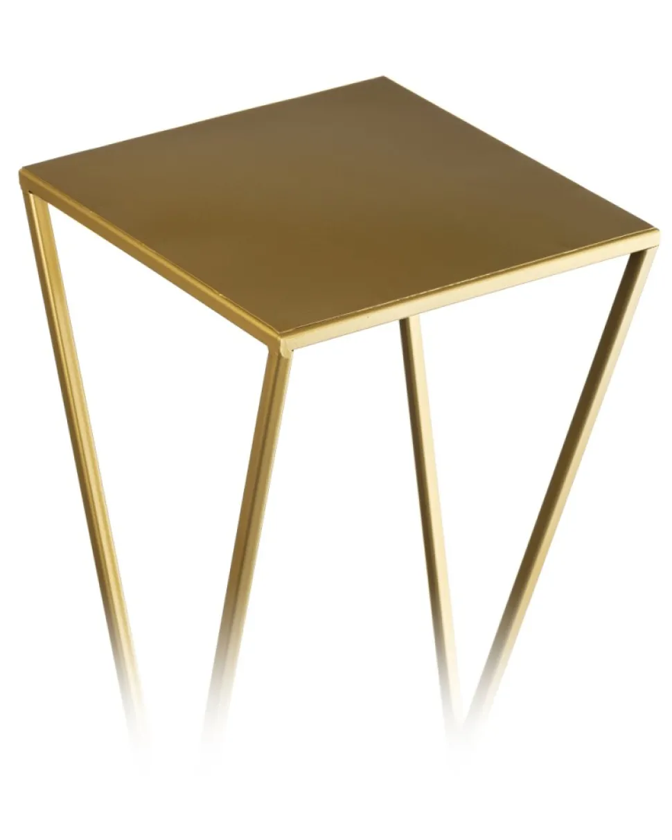 Kwietnik nowoczesny LOFT złoty 100 cm GLAMOUR