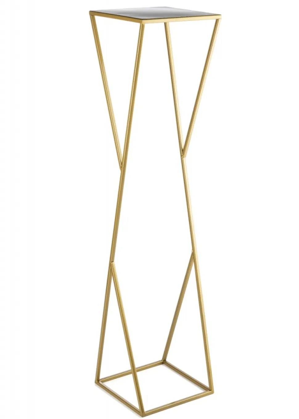 Kwietnik nowoczesny LOFT złoty 100 cm GLAMOUR
