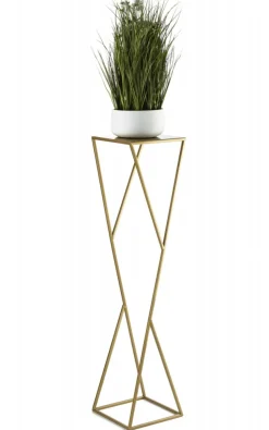 Kwietnik nowoczesny LOFT złoty 100 cm GLAMOUR
