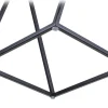 Kwietnik nowoczesny stojący 40 cm czarny LOFT