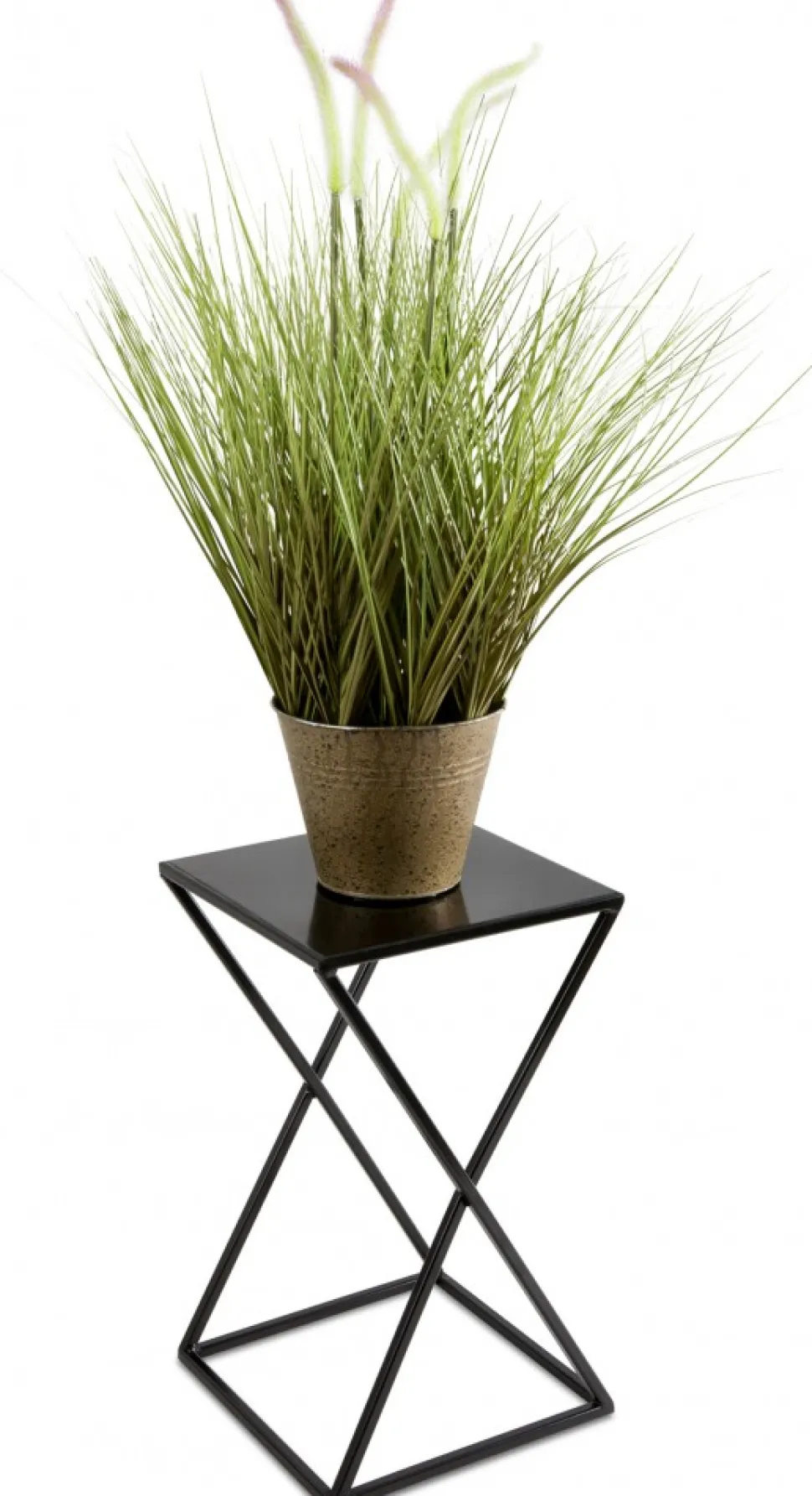 Kwietnik nowoczesny stojący 40 cm czarny LOFT