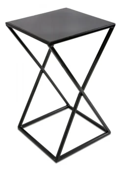 Kwietnik nowoczesny stojący 40 cm czarny LOFT