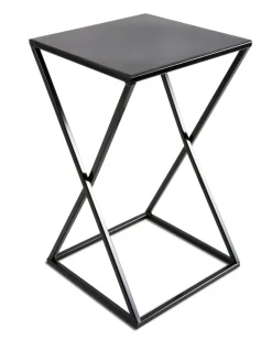 Kwietnik nowoczesny stojący 40 cm czarny LOFT
