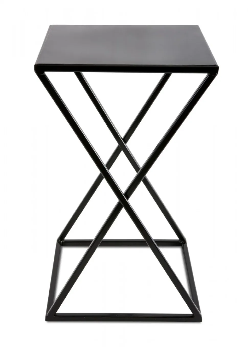 Kwietnik nowoczesny stojący 40 cm czarny LOFT