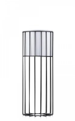 Kwietnik nowoczesny z osłonką 55 cm LOFT metalowy
