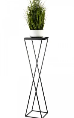 Kwietnik stojak 100 cm z blatem MDF LOFT