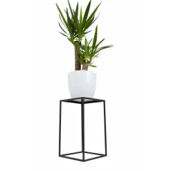 Kwietnik stojak na kwiaty 40 cm czarny LOFT