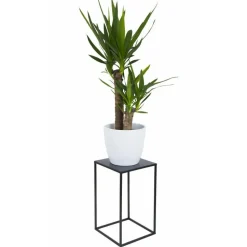 Kwietnik stojak na kwiaty 40 cm czarny LOFT
