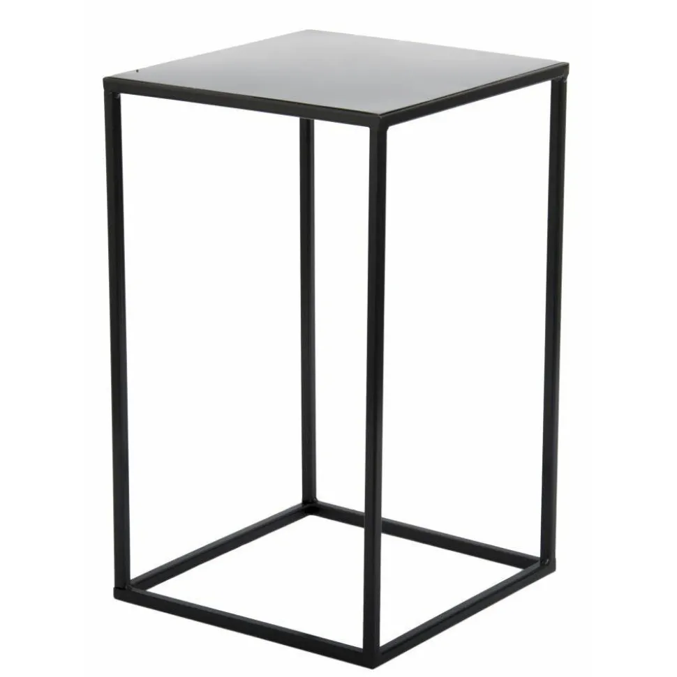 Kwietnik stojak na kwiaty 40 cm czarny LOFT