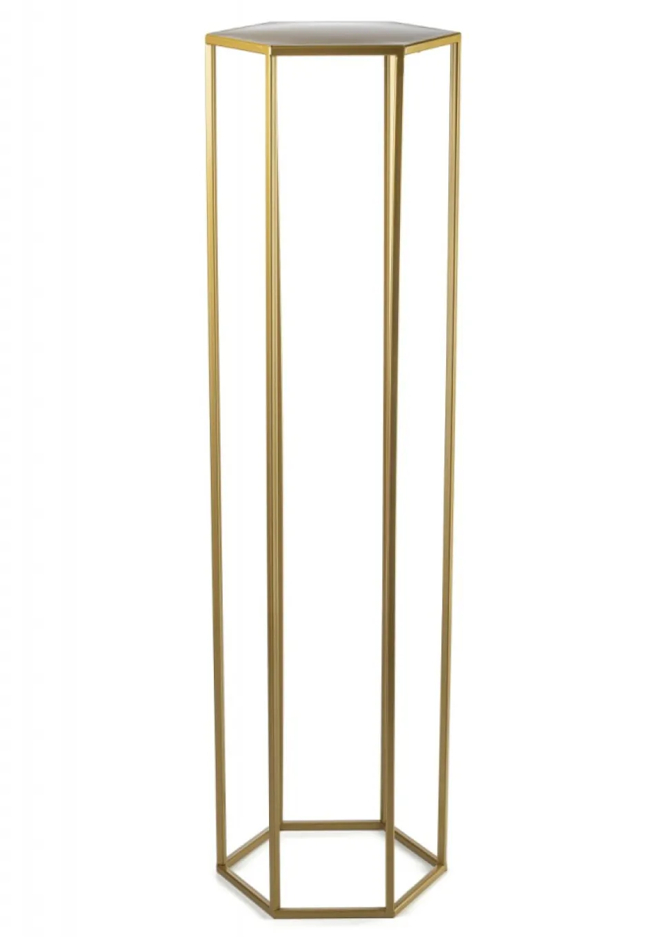 Kwietnik stojak na kwiaty złoty 100 cm GLAM