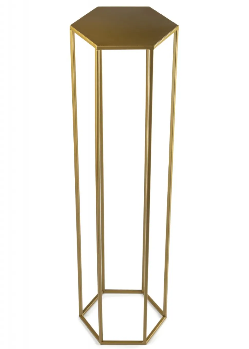 Kwietnik stojak na kwiaty złoty 100 cm GLAM