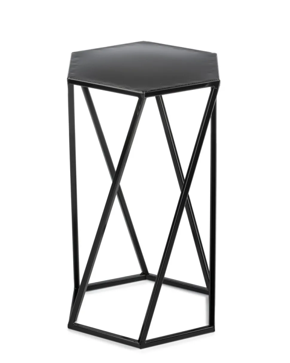 Kwietnik stojak na rośliny czarny 40 cm LOFT