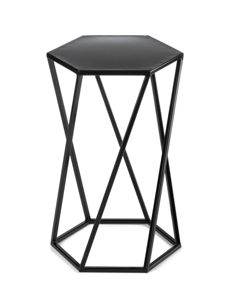 Kwietnik stojak na rośliny czarny 40 cm LOFT