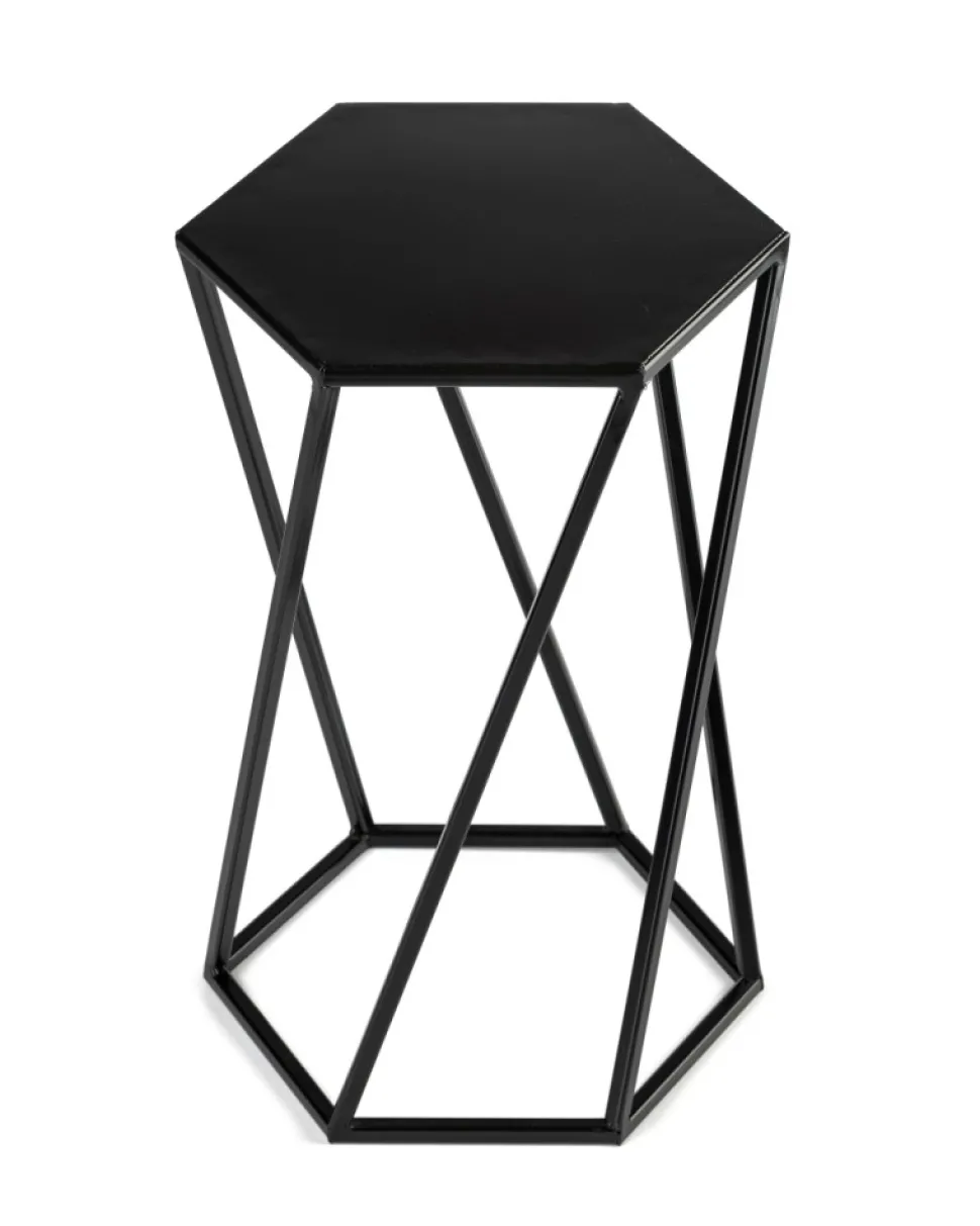 Kwietnik stojak na rośliny czarny 40 cm LOFT