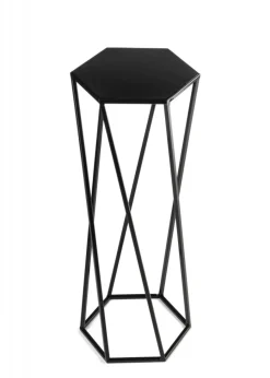 Kwietnik stojak na rośliny czarny 70 cm LOFT