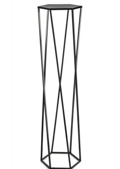 Kwietnik stojak na rośliny czarny 100 cm LOFT