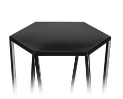 Kwietnik stojak na rośliny czarny 100 cm LOFT