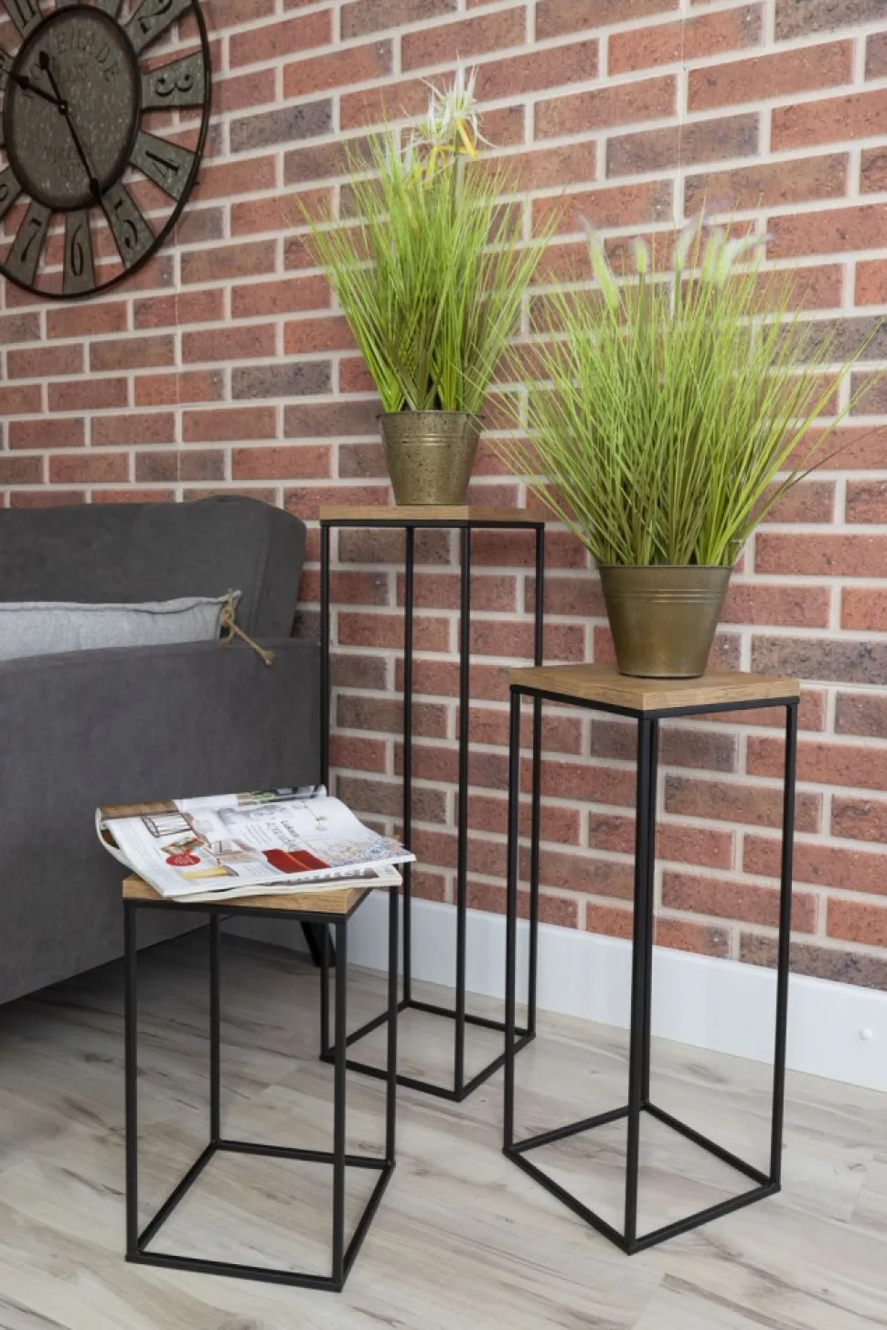 Kwietnik stojący 80 cm BasicLoft