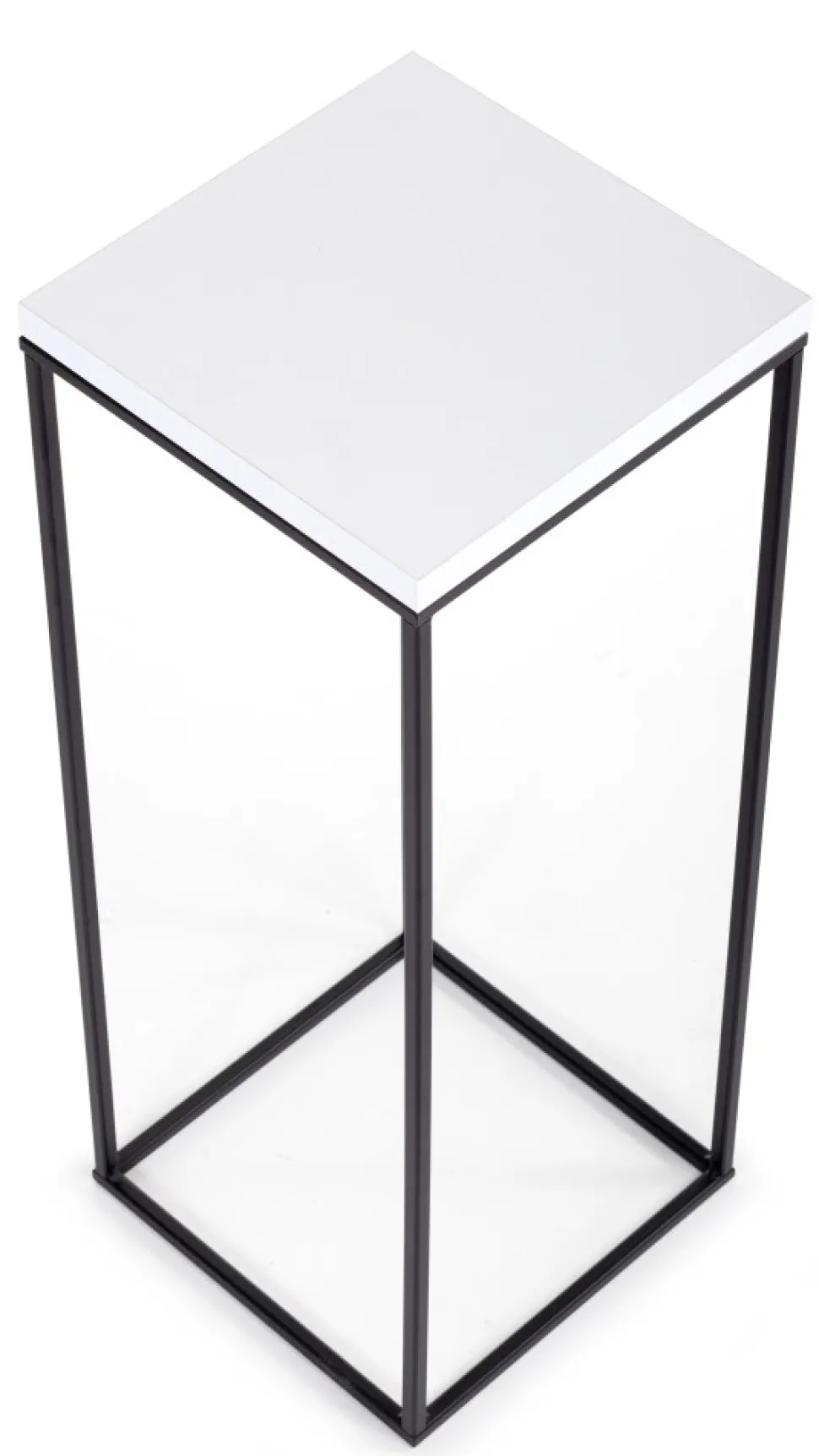 Kwietnik stojący 60 cm BasicLoft biały