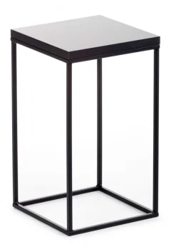 Kwietnik stojący 40 cm BasicLoft czarny
