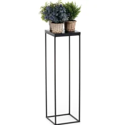 Kwietnik stojący 80 cm BasicLoft czarny