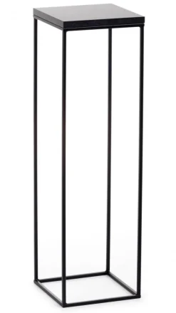 Kwietnik stojący 80 cm BasicLoft czarny